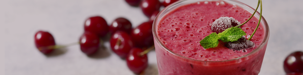 Cherry, Basil & Lime Smoothie